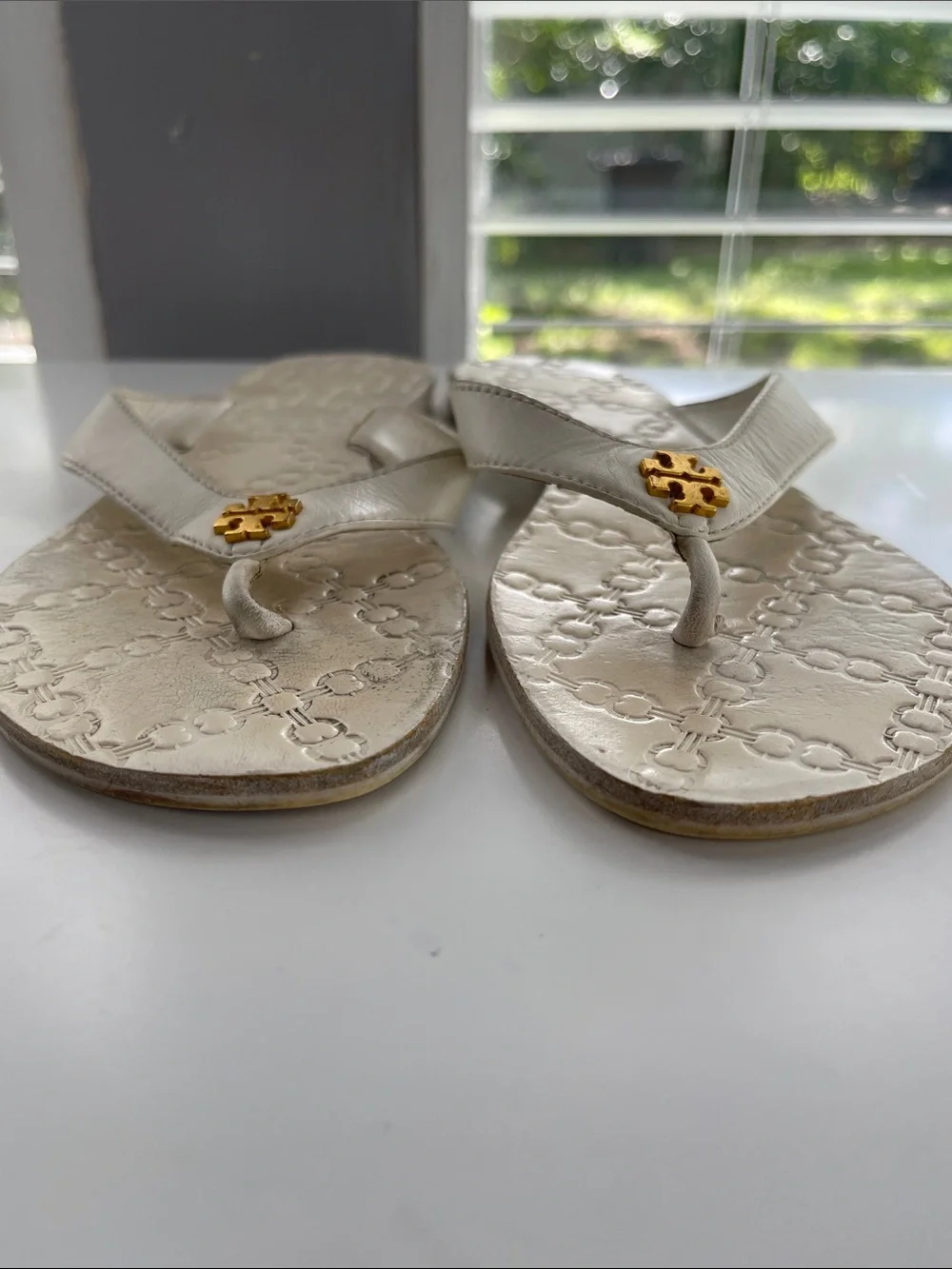 Tory Burch Monroe leather sandals